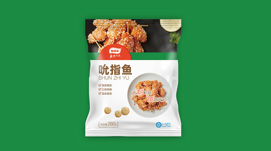 纳佰味速冻食品包装